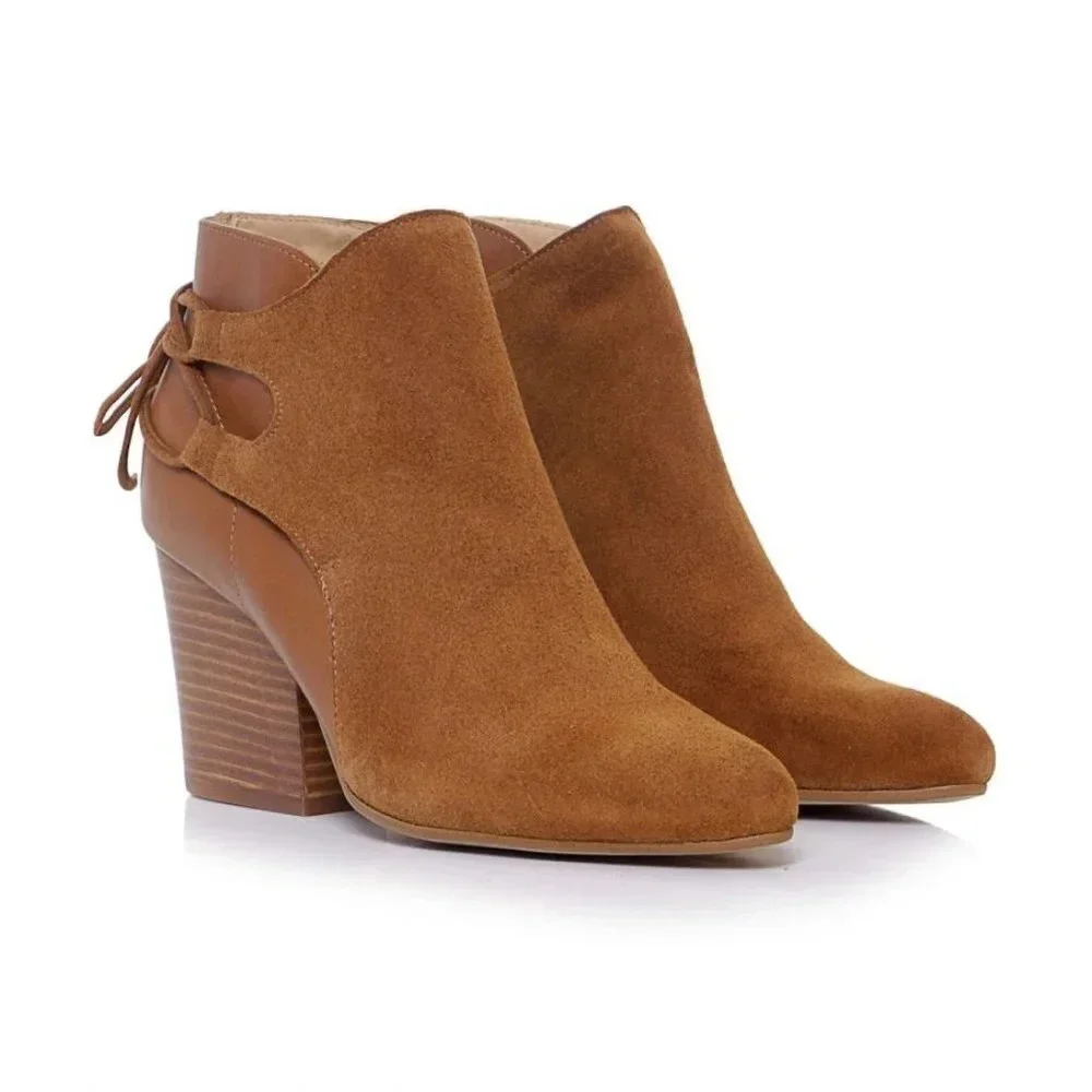 Hudson London Brown Suede Minka Ankle Boot — image 8 of 8